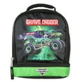 thumbnail image 3 of Monster Jam Grave Digger Monster Truck Insulated Dual Compartment Lunch Bag, 3 of 8
