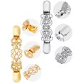 thumbnail image 2 of 4 Pieces Vintage Sweater Clip Set Women Shawl Clip Dress Collar Clip Shirt Cinch- Clip (Buy 2 get 1 free), 2 of 9