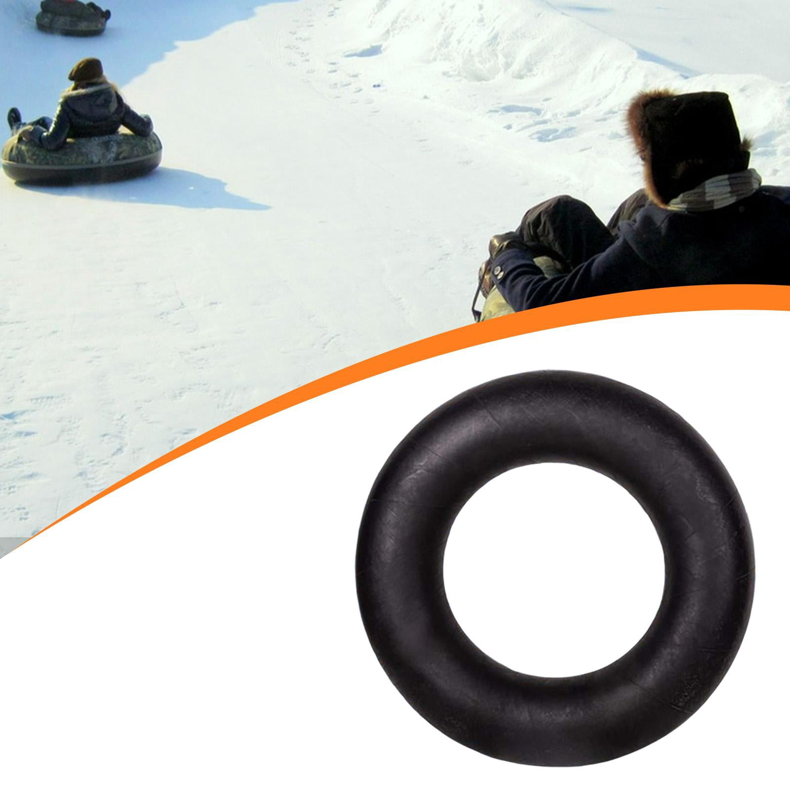 DimyFew Heavy-duty 100cm PVC Inflatable Inner Tube for Snow Sledding, Ideal for Swimming