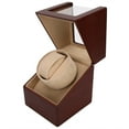 thumbnail image 3 of Automatic Watch Winder Watch Winder Box Watch Winder Case Wristwatch Winder Box Automatic Watch Winder Box Quiet Motor Mechanical Watch Display Storage Box 100-240VUS Plug, 3 of 8