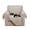 Beige/Beige, variant on LUXSHARE HOME Reversible Pet-Friendly Chair Cover, Waterproof Washable, Elastic Straps,Chocolate/Beige