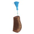 thumbnail image 3 of Peine de madera Peine de masaje para cabello a prueba de estática de sándalo vintage Caja de regalo exquisita con borla azul, 3 of 10