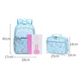 thumbnail image 2 of Mochila escolar para niñas, mochila Oxford con diseño floral para mujer, mochila informal para exteriores, mochila escolar para adolescentes, 2 of 5