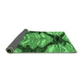 thumbnail image 2 of Ahgly Company Indoor Rectangle Abstract Emerald Green Modern Area Rugs, 5' x 7', 2 of 4