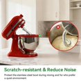 thumbnail image 4 of Doublures en Silicone pour Batteur sur Socle KitchenAid 5 Qt à Tête Inclinable (Seulement), Inodore, Plus Épais, Résistant au Froid/chaleur et Antiadhésif, Facile à Nettoyer, Convient pour un Mélangeur de 5 Pintes, 4 of 7