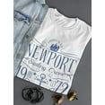 thumbnail image 3 of Newport Sailing Crew 1972 Anchor T-Shirt Women -Image by Shutterstock, Female Large, 3 of 4