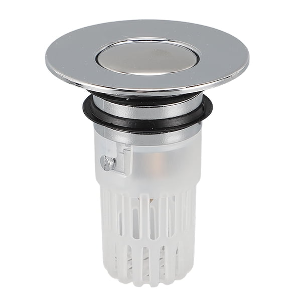 Colador De Drenaje Para Fregadero, Práctico Y Fácil De Instalar, Colador Emergente Para Fregadero, Recogedor De Pelo Con Cesta De Malla Desmontable Para Lavabo