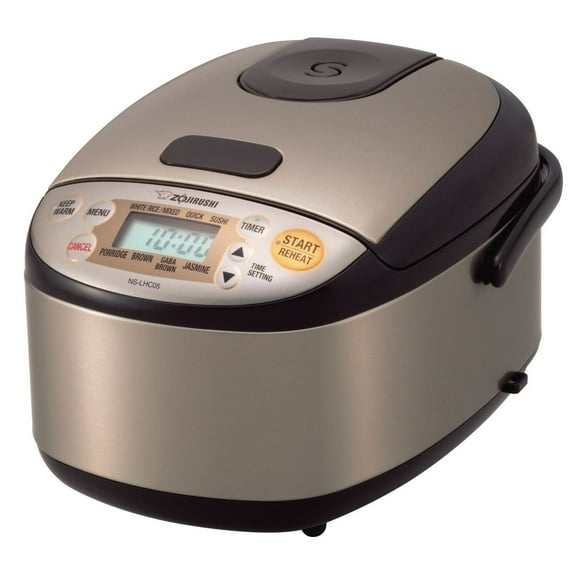 Zojirushi Micom Rice Cooker & Warmer, 3 cups, Stainless Dark Brown