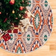 thumbnail image 5 of RYLABLUE Aztec Style Noël Arbre Jupe Stand Tapis pour les Vacances Décoration de Fête Intérieur Extérieur 48 Pouces, 5 of 5