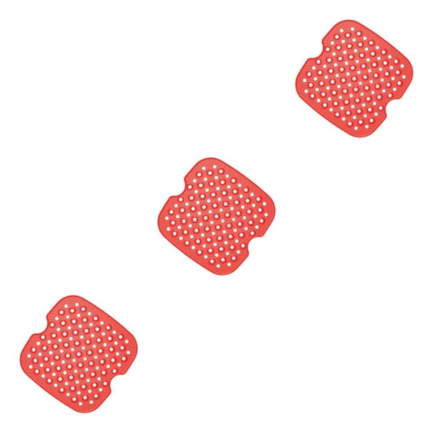 Advancent Almohadillas para freidora de aire, revestimientos de vapor, molde de silicona de grado alimenticio de papel, piezas de freidora de Type1 NO1