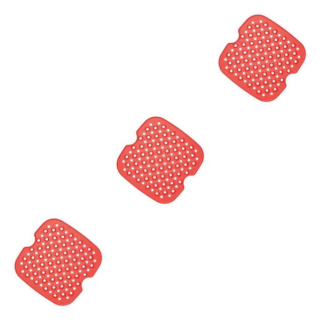 Advancent Almohadillas para freidora de aire, revestimientos de vapor, molde de silicona de grado alimenticio de papel, piezas de freidora de Type1 NO1