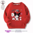 thumbnail image 4 of Sanrioed-Jersey de manga larga con cuello redondo para niños, sudaderas con capucha de dibujos animados, ropa de moda, regalo para niños, Cinnamoroll Kuromi, 4 of 5