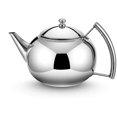 thumbnail image 1 of Teapot With Infuser Loose Tea Leaf 2 Liter Stainless Steel Tea Pot Coffee Water Small Kettle Filter Set Warmer Teakettle For Stovetop Induction Stove, 1 of 5