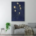 thumbnail image 2 of Indigo 1 Framed Premium Gallery Wrapped Canvas - Ready to Hang - 27 x 41 - White Floating Frame, 2 of 9