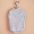 thumbnail image 6 of Basic Blank T-Shirt for Small Dogs Soft Breathable Dog Tee Pullover Design Plain Color Pet Clothing Summer Puppy Cat Cloth Lightweight Vacation Apparel, 6 of 9