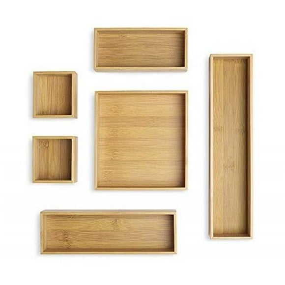 Whitmor 6596-9313 S6 Bamboo Drawer Organizer