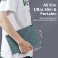 thumbnail image 2 of 2026 Reusable Writing Tablet Notebook - 9.5" x 6.6" Portable Erasable Digital Whiteboard Pad with PU Cover, Stylus & Eraser Included, for Daily Notes, To - Do Lists, Drawing & Office Memo, 2 of 7