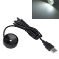thumbnail image 1 of 2 Pcs Mini Projecteur LED 1W, USB 5V Lumière Ronde Intérieure pour Vitrine avec Alliage d'Aluminium, 1 of 7