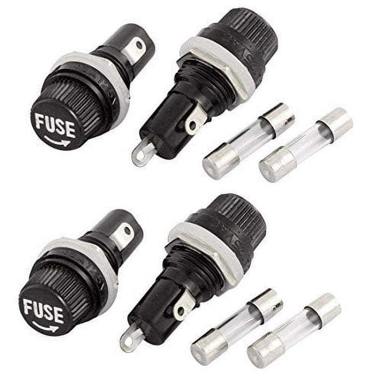 5Pcs 5 * 20mm 6 * 30mm Glass Fuse Holders 5x20 6x30