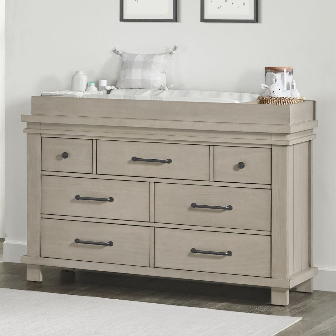 Soho Baby Hampton Changing Topper Stone Wash