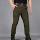 thumbnail image 1 of Ceisia Men's Solid Color Nylon Quick-Dry Cargo Pants, Multi-Pocket Waterproof Outdoor Trousers for Men Army Green XL Gifts, 1 of 4