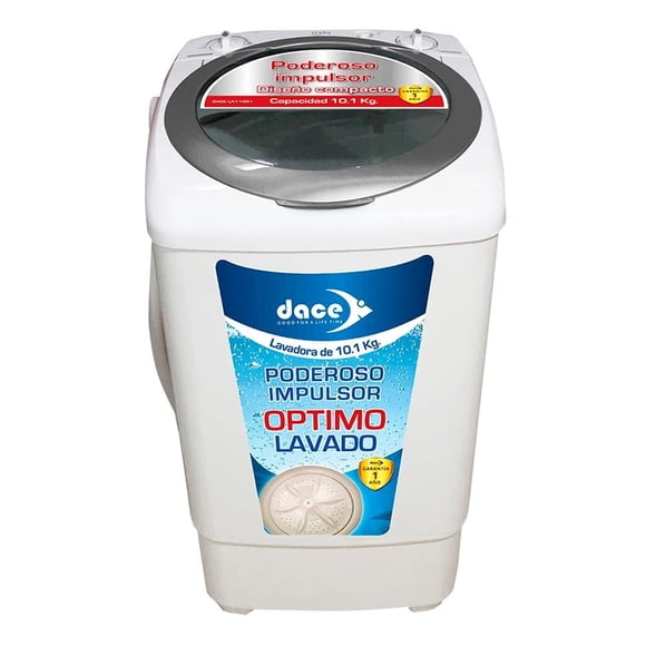 Lavadora Dace 10.1 Kg Blanca