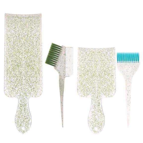 4x Hair Dye Brush Hair Coloring Kits Balayage Board Hair Coloring Brushes Tool