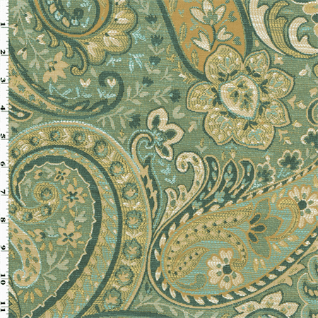Seafoam Blue Designer Swept Away Paisley Decorating Fabric Fabric Gorgeous Designer Decorator Fabric Seafoam Blue Designer Swept Away Paisley Decorating Fabric Fabric Gorgeous Designer Decorator Fabric