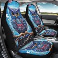 thumbnail image 4 of XYZCANDO Owl Car Seat Covers for Woman Easy Clean Front Seat Cover Interior Accessories All Seasons, for Truck Sedan SUV, 4 of 10