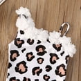 thumbnail image 5 of EYIIYE Little Girls One-piece Swimsuit Print Off Shoulder Swimwear, 5 of 5