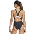 thumbnail image 4 of Women's Speedo 7723950 Active Quantum Fusion Splice One Piece Swimsuit (Black 12), 4 of 4