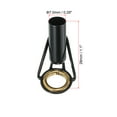 thumbnail image 2 of 7.0mm Stainless Steel Fishing Rod Tip Repair Kit Pole Ring Guide Replacement, Golden 8 Pack, 2 of 5