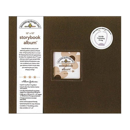 Stockbook Album - Doodlebug Album Storybook 12x12 Bon Bon