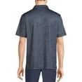 thumbnail image 2 of Ben Hogan Men's and Big Men's Mini Botanical Print Golf Polo Shirt, Up to 5XL, 2 of 6