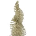 thumbnail image 4 of Northlight Glittered Spiral Sisal Christmas Tree Decoration - 18" - Gold, 4 of 4