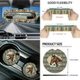 thumbnail image 6 of Yuyamidu Horse Car Seat Cover Set of 16 Aztec Western Auto Steering Wheel Cover Seat Belt Strap Pad Cup Holder Rear View Mirror Cover Handbrake Gear Shift Knob Cover Car Shade Keychain, 6 of 7