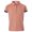 Peach Amber Pink(PAPI), variant on HORZE Laura Kids' Equestrian Moisture Wicking Short Sleeve Training Shirt with Mesh
