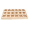 thumbnail image 2 of Essential Oil Displaying Storage Organizer Rack Stand Holder Natural Wood, 2 of 6