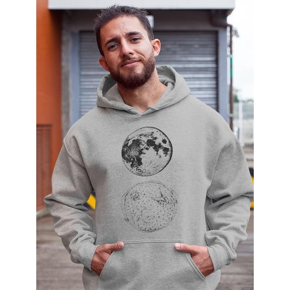 The Moon, And The Sun Hoodie Men's -Image by Shutterstock