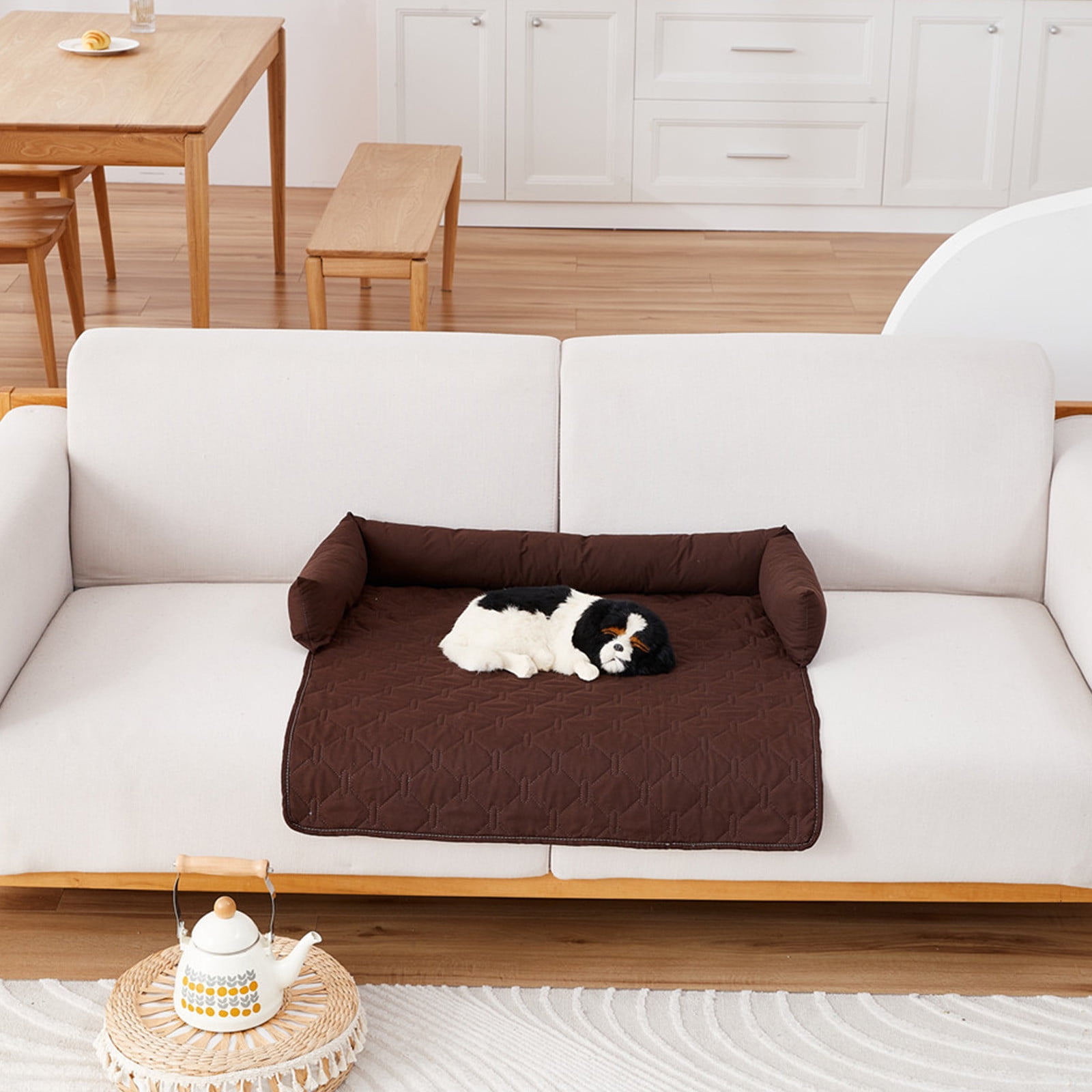 Vadktai Waterproof Dog Blanket, 30x30 inches Small Pet Couch Covers for Sofa, Chair Bed Furniture Protector from Dogs Washable and Reversible