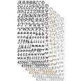 thumbnail image 2 of Sticko Alphabet Stickers-Black, Gold & Silver Small, 2 of 2