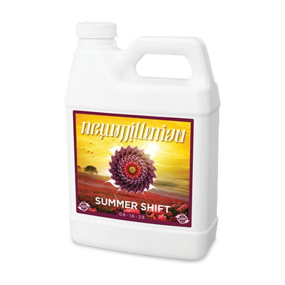 Summer Shift Specialty Fertilizer - Supports Mature Vegetative/Reproductive Phases - 32 fl oz Jug by New Millenium