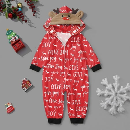 

Christmas Deer Plaid Print Long Sleeve T Shirt Top And Pants Xmas Sleepwear Holiday Family Matching Pajamas Outfit