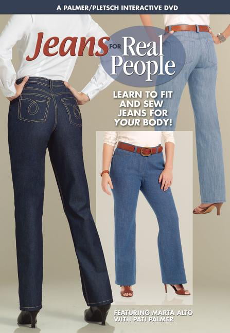 Jeans for Real People : Learn to Fit and Sew Jeans for YOUR Body! (DVD ...