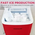 thumbnail image 5 of Frigidaire 26lb. Portable Countertop Icemaker - EFIC108 - RED, 5 of 13
