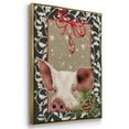 thumbnail image 3 of County Christmas Farm II - Framed Gallery Wrapped Holiday Canvas - 27 x 41 - Gold Frame, 3 of 8