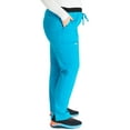 thumbnail image 6 of Cherokee Workwear Revolution Women's Scrubs Pant Mid Rise Tapered Leg Drawstring WW105, 6 of 8