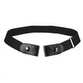 thumbnail image 3 of No Buckle Stretch Belt Women and Men, Invisible Adjustable Elastic Buckle Free Belt for Jeans, 3 of 16