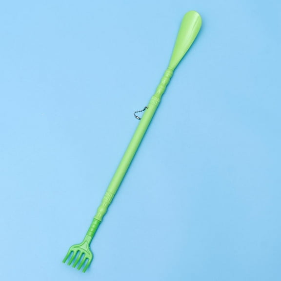 LEORX Shoe Horn for Seniors Portable Plastic Green 1Pcs Ergonomic Design for Friends Travel Home