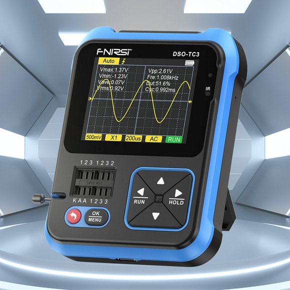 3 in 1 Component Tester DSO-TC3 Portable Volt Meter LED Backlight Debugging Tool